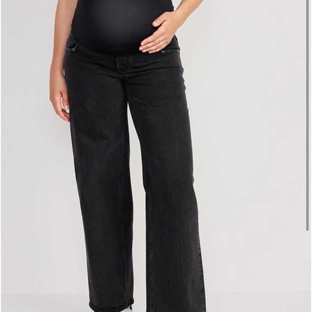 Old navy maternity jeans